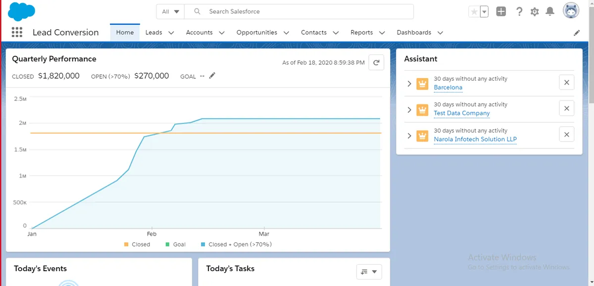 Lead Conversion Application — screenshot from the Salesforce AppExchange listing