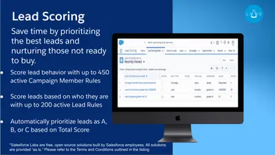Lead Scoring for Salesforce — screenshot