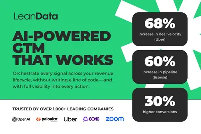 LeanData: Intelligent Go-to-Market Orchestration for Salesforce — screenshot