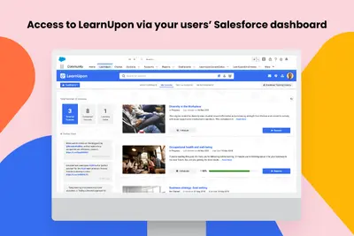 LearnUpon - Learning Management System for Salesforce for Salesforce — screenshot