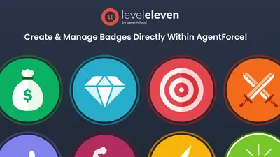 LevelEleven Agentforce Actions | AI-Powered Sales Coaching and Gamification for Salesforce — screenshot