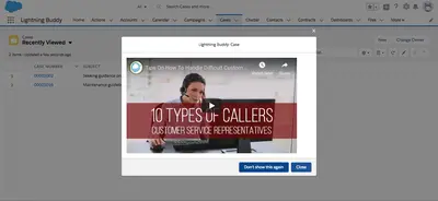 Lightning Buddy for Salesforce — screenshot