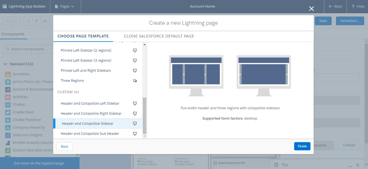 Lightning Custom Themes — screenshot from the Salesforce AppExchange listing