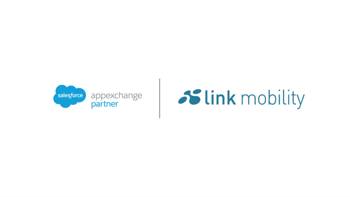 LINK Mobility Messaging Integration — screenshot from the Salesforce AppExchange listing