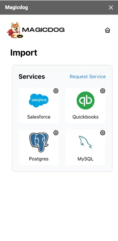 Magicdog for Salesforce — screenshot