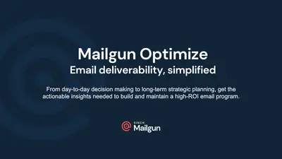 Mailgun Optimize for Salesforce — screenshot