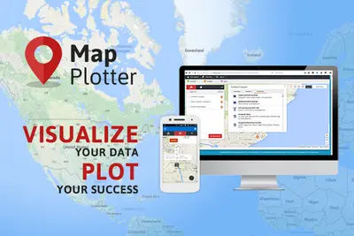 Map Plotter for Salesforce — screenshot