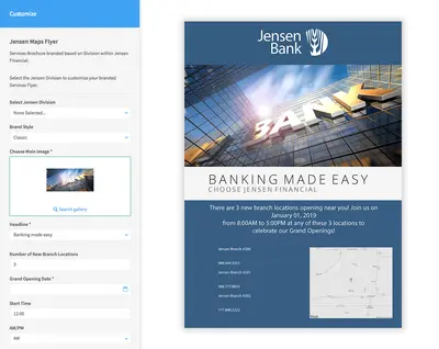 MarcomCentral® Lightning for Salesforce — screenshot