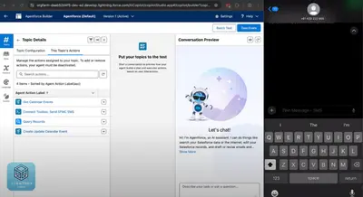 Marketing Cloud Connect Agentforce for Salesforce — screenshot