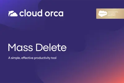 Mass Delete by Cloud Orca for Salesforce — screenshot