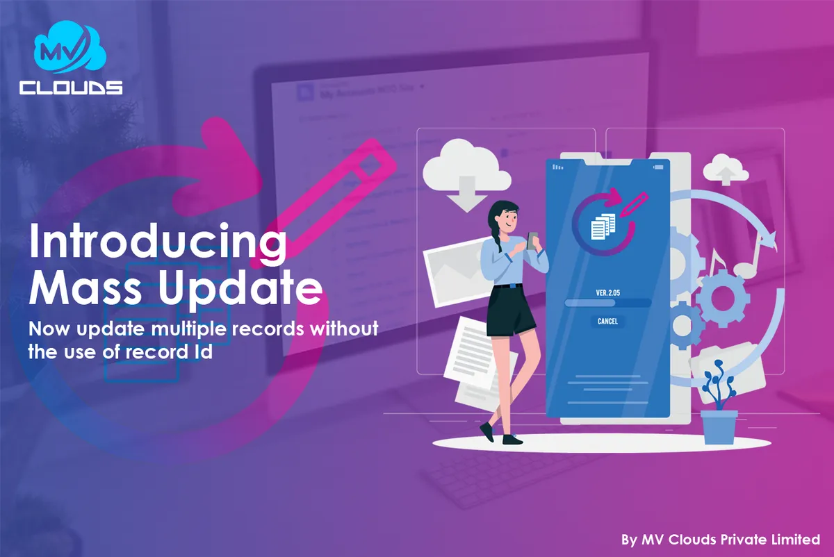 Mass Update without ID — screenshot from the Salesforce AppExchange listing