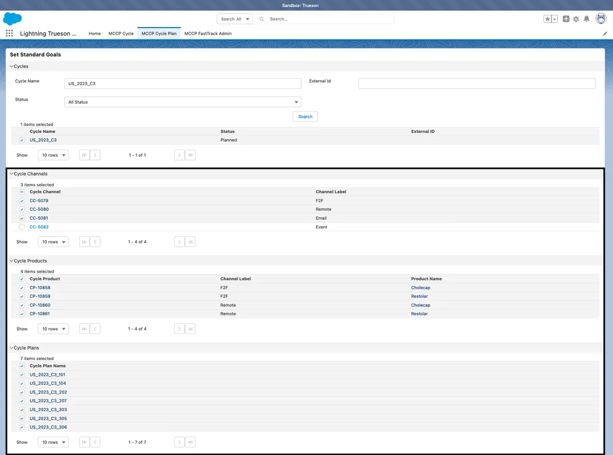 MCCP FastTrack — screenshot from the Salesforce AppExchange listing