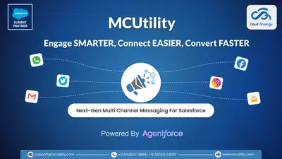 MCUtility – Native Salesforce Messaging App (WhatsApp, SMS & Email) for Salesforce — screenshot