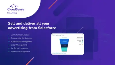 Media on Salesforce: Ad Sales, Ad Bookings, Orders & Subscription Management for Salesforce — screenshot