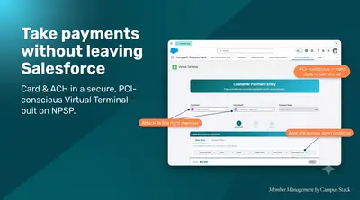 Member Management by Campus Stack for Salesforce — screenshot