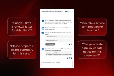 MergeUp Agentforce Extension for Salesforce — screenshot