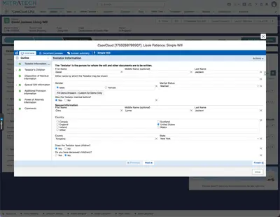 Mitratech HotDocs Document Automation for Salesforce for Salesforce — screenshot