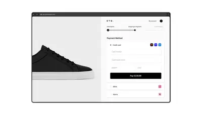 Mollie Payments Cartridge for B2C Commerce for Salesforce — screenshot