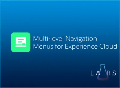 Multi-Level Navigation Menus for Experience Cloud (Aura/LWR) for Salesforce — screenshot