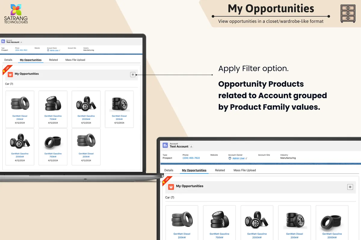 My Opportunities — screenshot from the Salesforce AppExchange listing