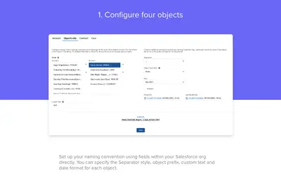 Naming Convention Tool for Salesforce — screenshot