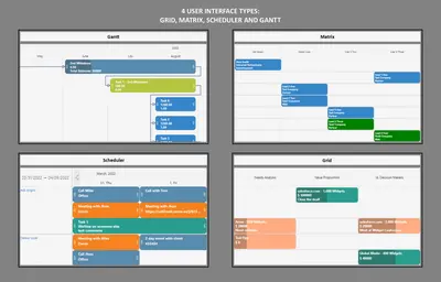 Native Planner - Scheduler, Kanban, Gantt Chart, Calendar for Salesforce — screenshot