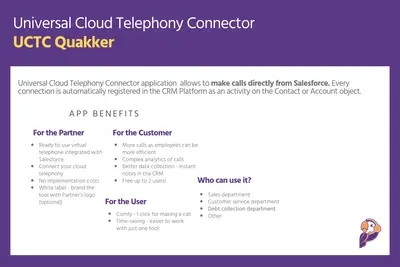Native Salesforce CTI VoIP Start Calling in 30 Minutes| WhatsApp & AI on board for Salesforce — screenshot