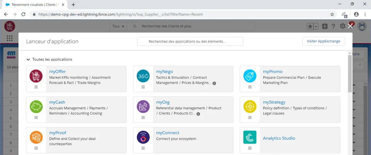 NegOptim — screenshot from the Salesforce AppExchange listing