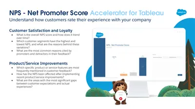 NET PROMOTER SCORE | Tableau Accelerator for Marketing for Salesforce — screenshot