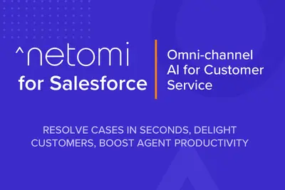 Netomi Virtual Agent for Salesforce — screenshot