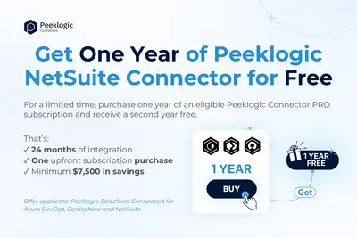 NetSuite Connector for Salesforce by Peeklogic | PRO for Salesforce — screenshot