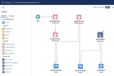 Nintex DocGen Flow Templates for Salesforce — screenshot