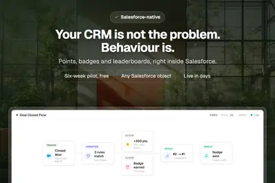 Novigem: Salesforce Gamification That Drives CRM Adoption and Clean Data for Salesforce — screenshot