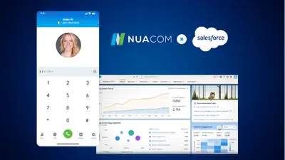 NUACOM CTI: VoIP, Click-to-Dial, Call Recording, Telephony, Dialer, Call Center for Salesforce — screenshot