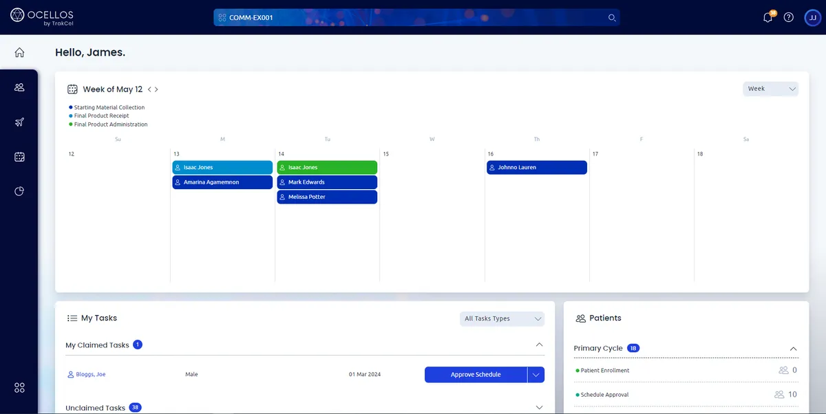 OCELLOS by TrakCel — screenshot from the Salesforce AppExchange listing