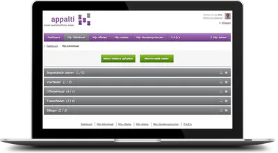 Offertemaken.com: proposal generation for Salesforce — screenshot