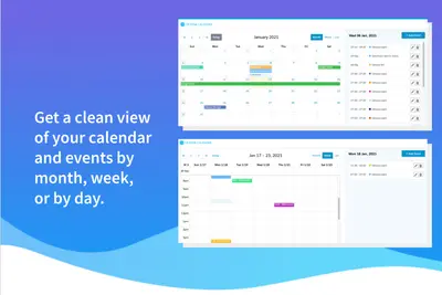 Oktana Calendar for Salesforce — screenshot