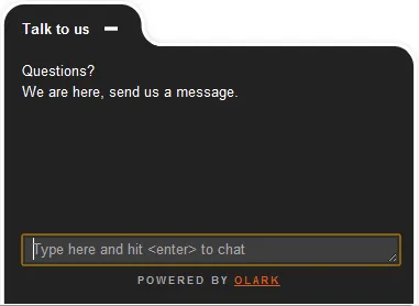 Olark Live Chat — screenshot from the Salesforce AppExchange listing