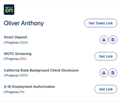 Onboarded | Employee Onboarding & Compliance for High-Volume Hiring for Salesforce — screenshot