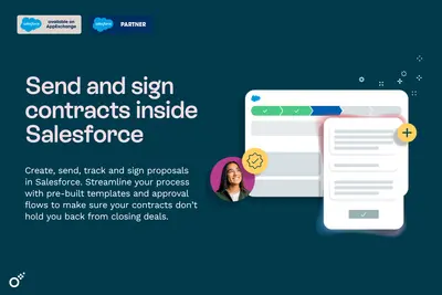 Oneflow eSignatures and Contract management for Salesforce for Salesforce — screenshot