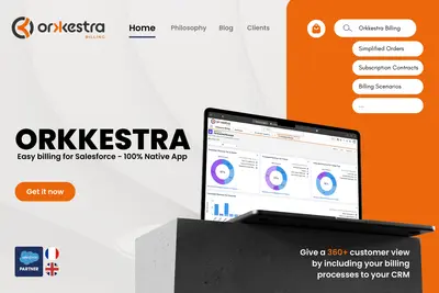 Orkkestra Billing | Manage Invoices-Subscriptions-Revenue Analytics more easily for Salesforce — screenshot