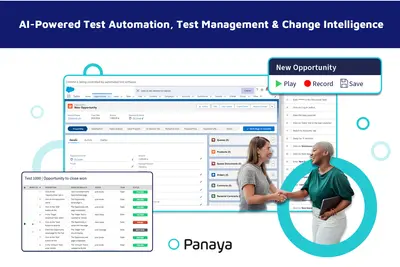 Panaya - AI-Powered Test Automation and Test Management for Salesforce — screenshot