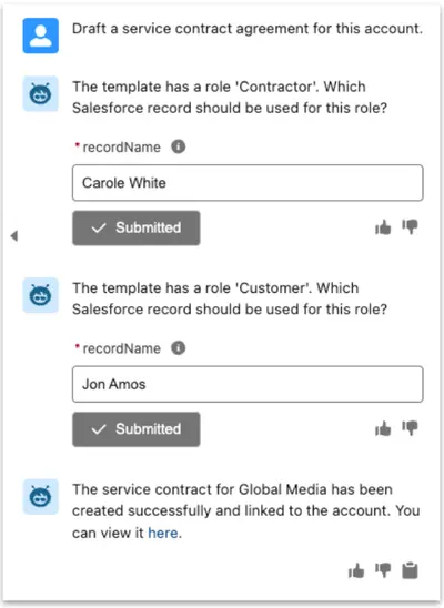 PandaDoc for Agentforce | Ask Agentforce for Your Documents for Salesforce — screenshot