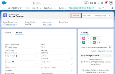 PartEase for Salesforce — screenshot