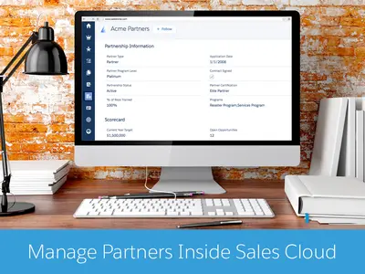 Partner Community: Partner & Channel Management for Sales Cloud for Salesforce — screenshot