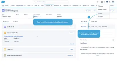 Partners Related List for Lightning Experience for Salesforce — screenshot