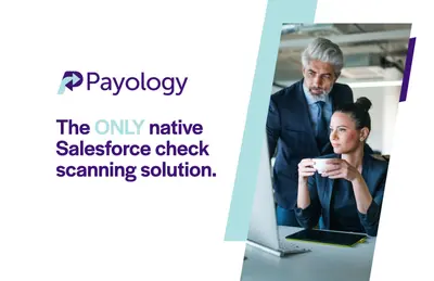 Payology Check Scanning: The only native Salesforce check scanning solution! for Salesforce — screenshot