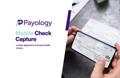 Payology Mobile Check Capture: Accept mobile checks natively in Salesforce for Salesforce — screenshot