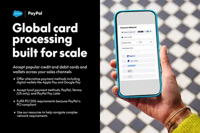 PayPal B2B Commerce Lightning Edition for Salesforce — screenshot