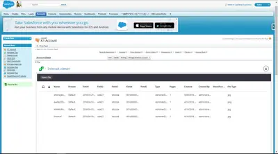Perceptive Content Interact for Salesforce | Document Management for Salesforce — screenshot